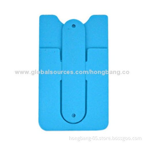 Sticky Card Holder Stands, Made of Silicone Material, Reusable and Movable